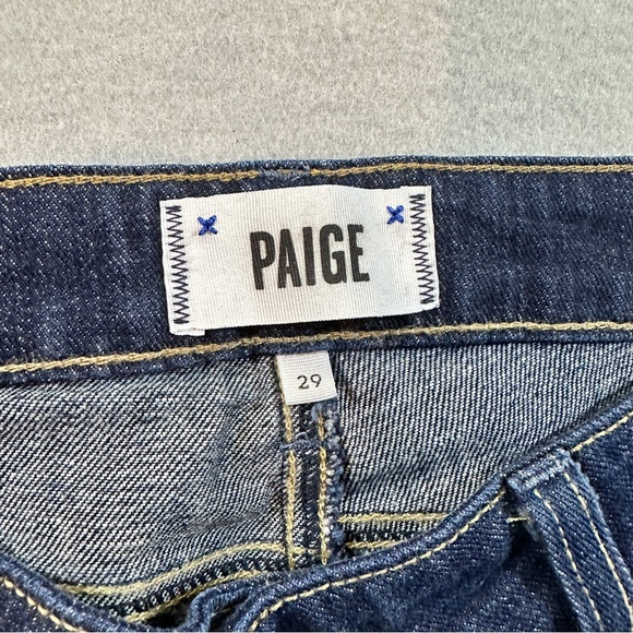 PAIGE Ultra Skinny Jeans Women’s 29 Two Tone Light & Dark Blue Stretch Denim - Picture 5 of 13